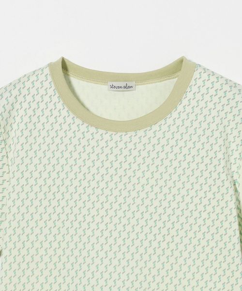 Steven Alan＞プリント Tシャツ