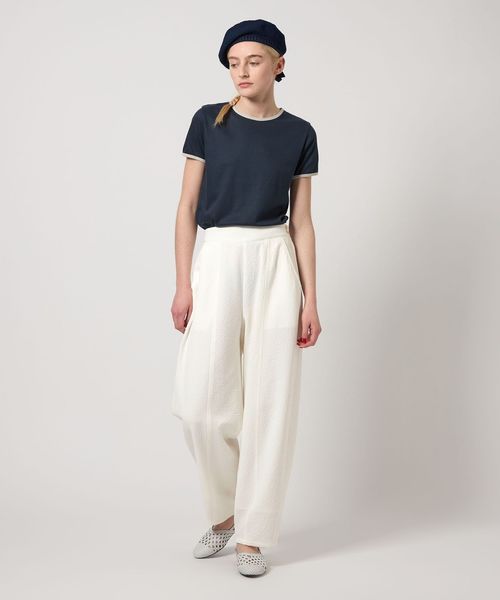 Steven Alan＞ポコポコ ワイド テーパードパンツ