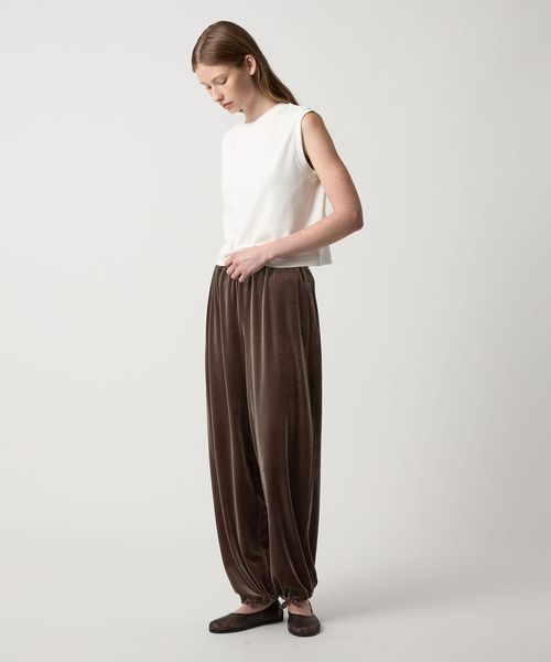 Steven alan ベロア　パンツ Steven Alan＞ベロア イージー パンツ