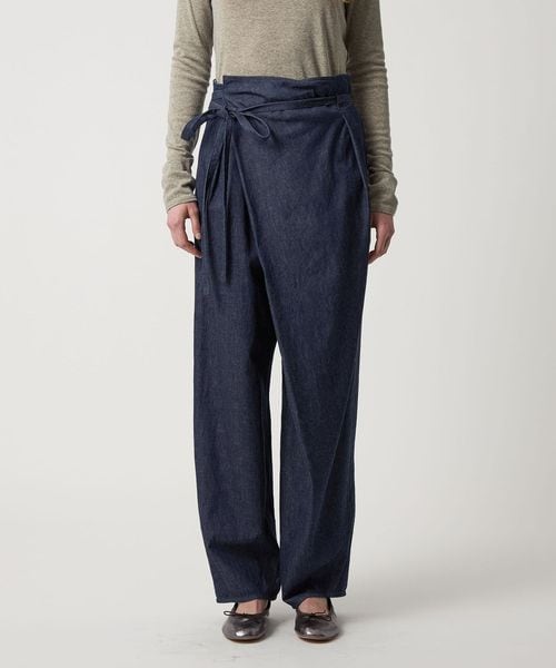 Steven Alan＞ライトオンスデニム クロスオーバー パンツ
