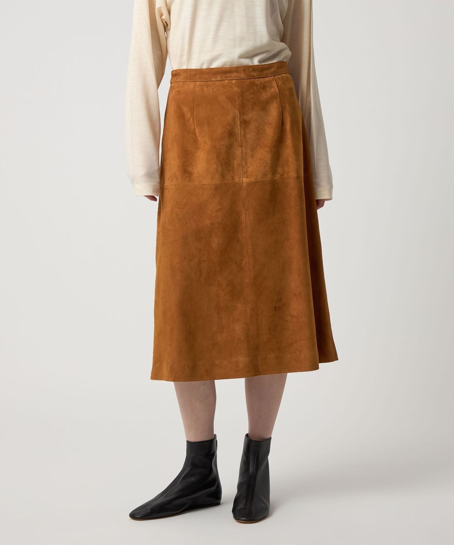 新品　steven alan ヘリンボーン柄 膝丈スカート Steven Alan（スティーブンアラン）の「＜Steven Alan＞PRINT