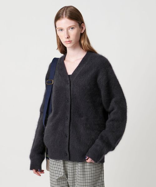 Steven Alan＞オーストラリアン ウール ミックス ニットカーディガン