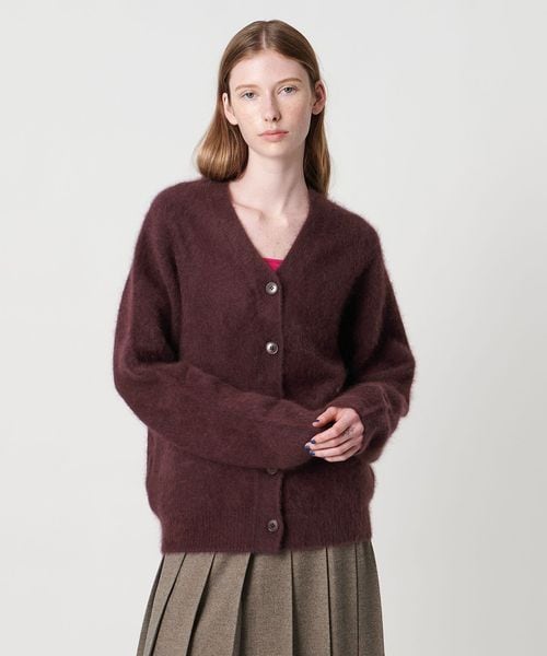 Steven Alan＞オーストラリアン ウール ミックス ニットカーディガン