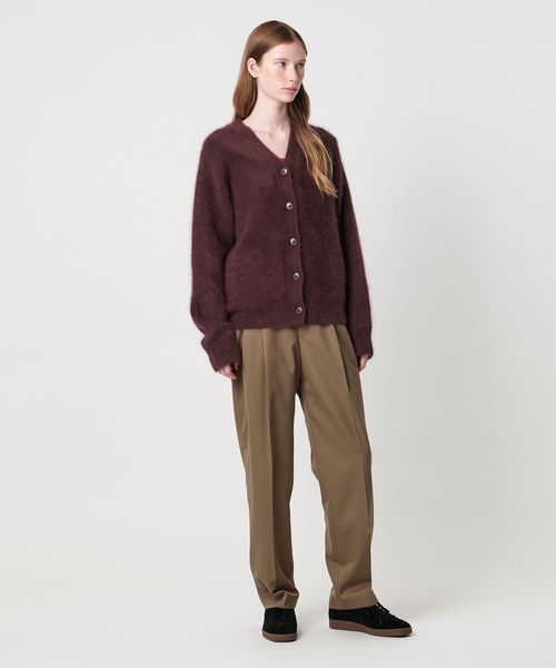 Steven Alan＞オーストラリアン ウール ミックス ニットカーディガン