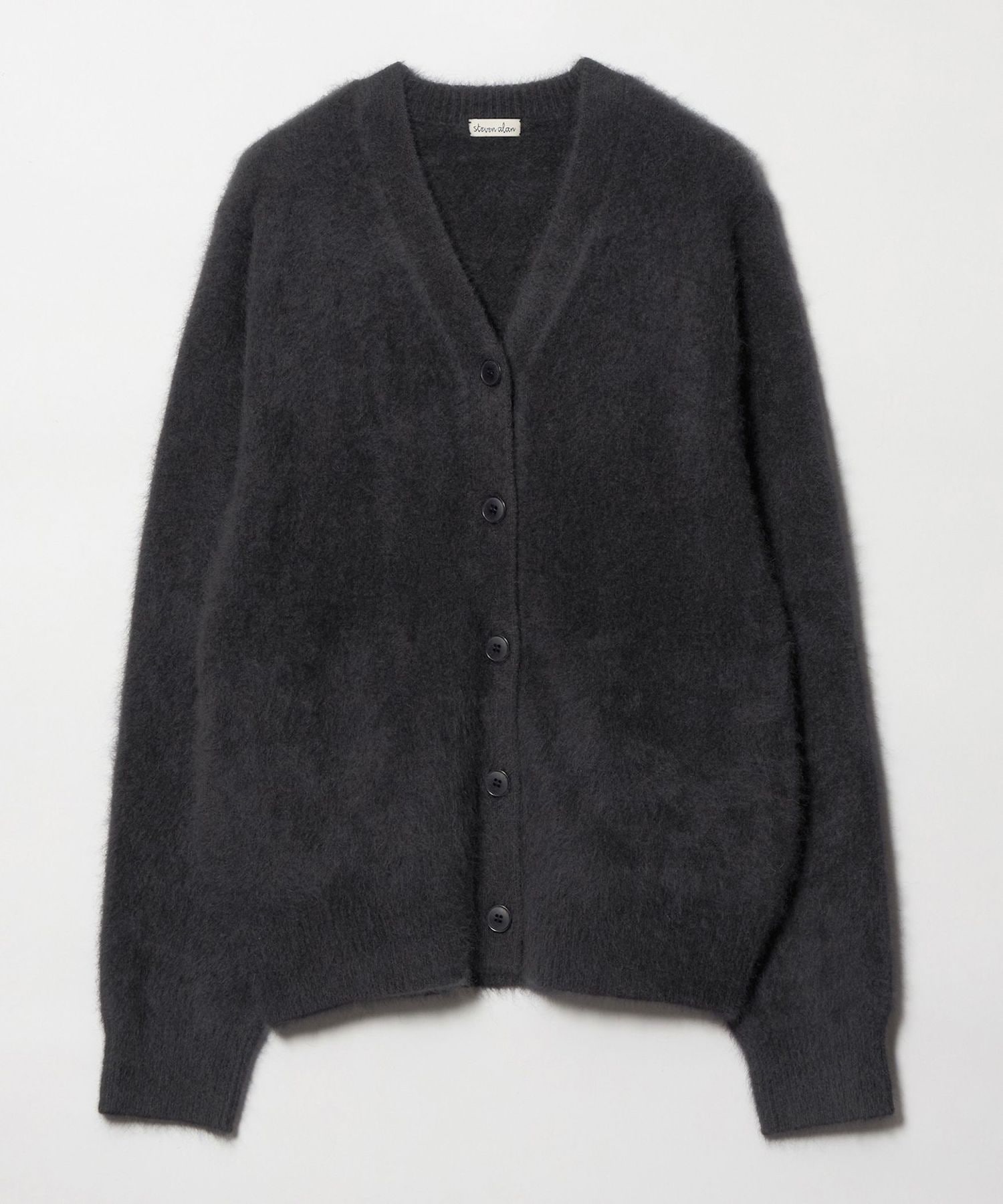 最終セール　STEVEN ALAN カーディガン Steven Alan＞オーストラリアン ウール ミックス ニットカーディガン