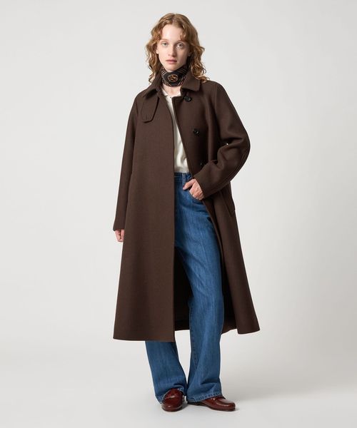Steven Alan＞ウール カシミヤ テント ロング コート