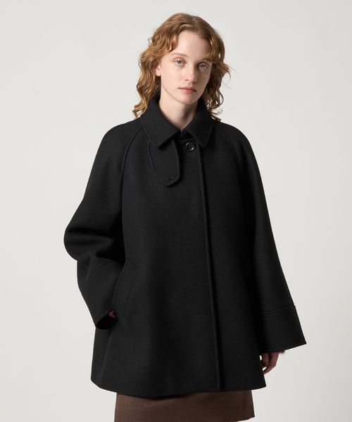 Steven Alan＞ウール カシミヤ テント ショートコート