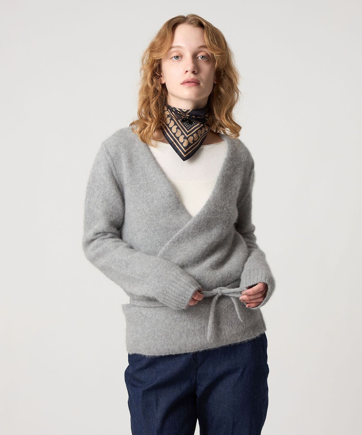 Steven Alan＞ウール フォックス カシュクール カーディガン