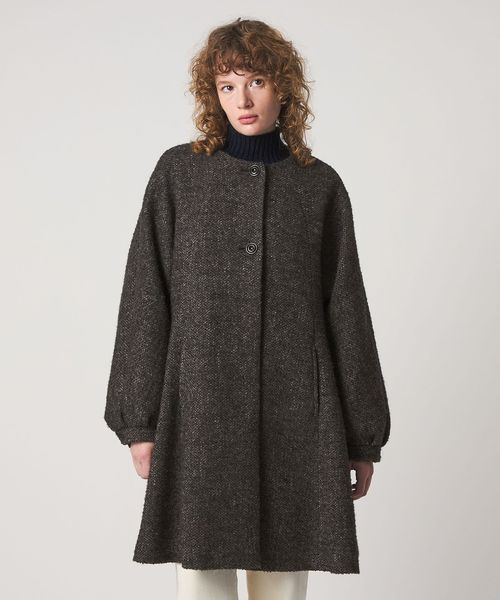 steven alan/＜Steven Alan＞フレアコート/ノーカラーコート