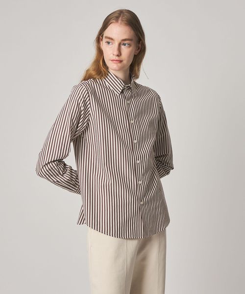 steven alan/＜Steven Alan＞コットン キュプラ ストライプ シャツ/シャツ / ブラウス