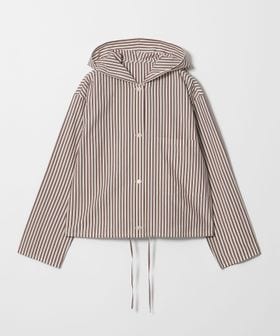 steven alan/＜Steven Alan＞コットン キュプラ ストライプ フード シャツ/シャツ / ブラウス