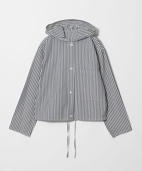 steven alan/＜Steven Alan＞コットン キュプラ ストライプ フード シャツ/シャツ / ブラウス
