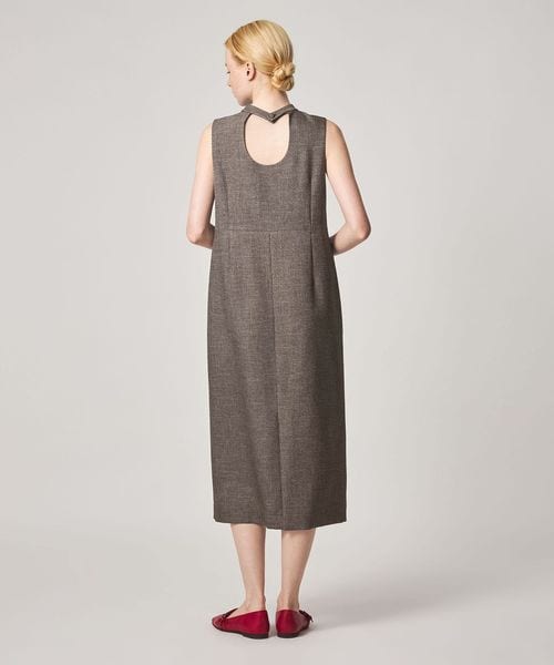 steven alan/＜Steven Alan＞バック ホルターネック ノースリーブ ワンピース/ワンピース