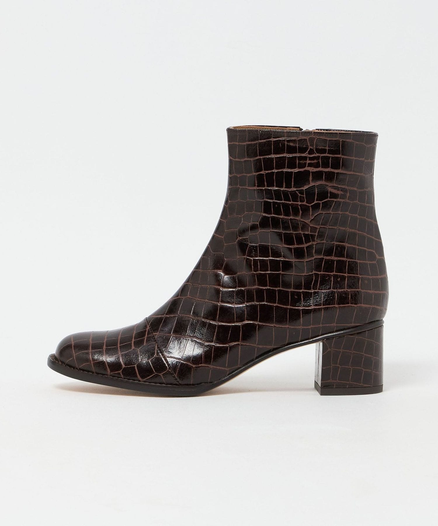 Steven Alan＞カタオシ レザー ショートブーツ