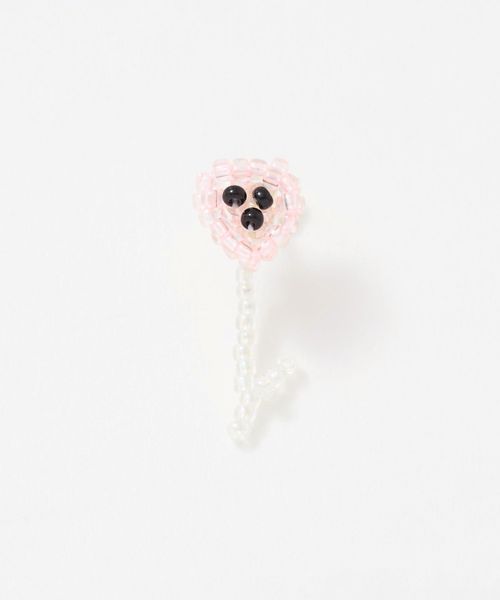 Pura Utz/＜Pura Utz＞MINI PINK POPPY EAR STICK/シングルピアス/ピアス（片耳用）