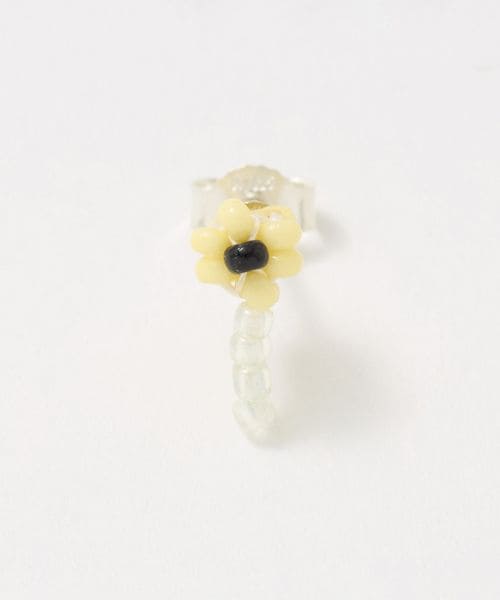 Pura Utz/＜Pura Utz＞YELLOW FLOWER EAR STICK/シングルピアス/ピアス（片耳用）