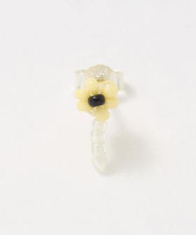 Pura Utz/＜Pura Utz＞YELLOW FLOWER EAR STICK/シングルピアス/ピアス（片耳用）