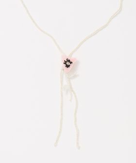 Pura Utz/＜Pura Utz＞PINK POPPY TIE BOLO/ネックレス/ネックレス