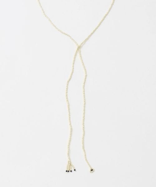 Pura Utz/＜Pura Utz＞TASSELE MOTIF TIE/ネックレス/ネックレス