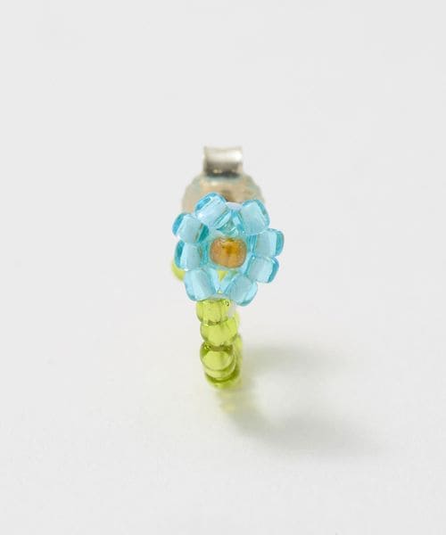 Pura Utz/＜Pura Utz＞BLUE FLOWER HUGGIE/ピアス/ピアス（片耳用）