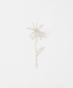 Pura Utz/＜Pura Utz＞SILVER COLOR DANDELION EAR STICK/シングルピアス/ピアス（片耳用）