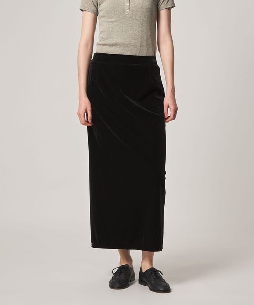 steven alan/＜Steven Alan＞ベロア ストレート ロング スカート/その他スカート
