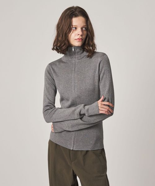 steven alan/＜Steven Alan＞リブ ジップアップ プルオーバー/カーディガン / ボレロ