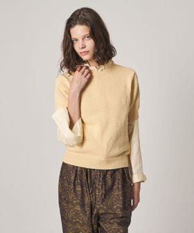 steven alan/＜Steven Alan＞ハーフスリーブ ニット プルオーバー/ニット / セーター