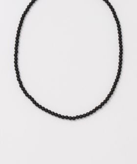 Toile/＜Toile＞GLASS BEADS NECKLACE BLACK/ネックレス/ネックレス
