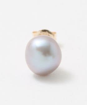 Toile/＜Toile＞ PEARL STUD EARRING  GRAY/シングルピアス/ピアス（片耳用）