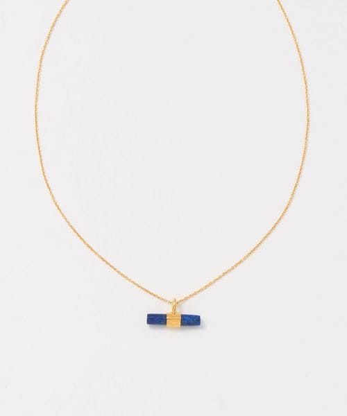 mounir/＜mounir＞T―BAR NECKLACE BLUE/ネックレス/ネックレス