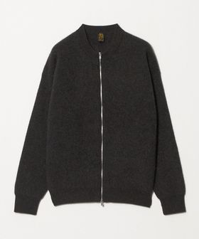 BATONER/＜BATONER＞CASHMERE FOX CREW NECK DRIVERS KNIT/カーディガン/カーディガン / ボレロ
