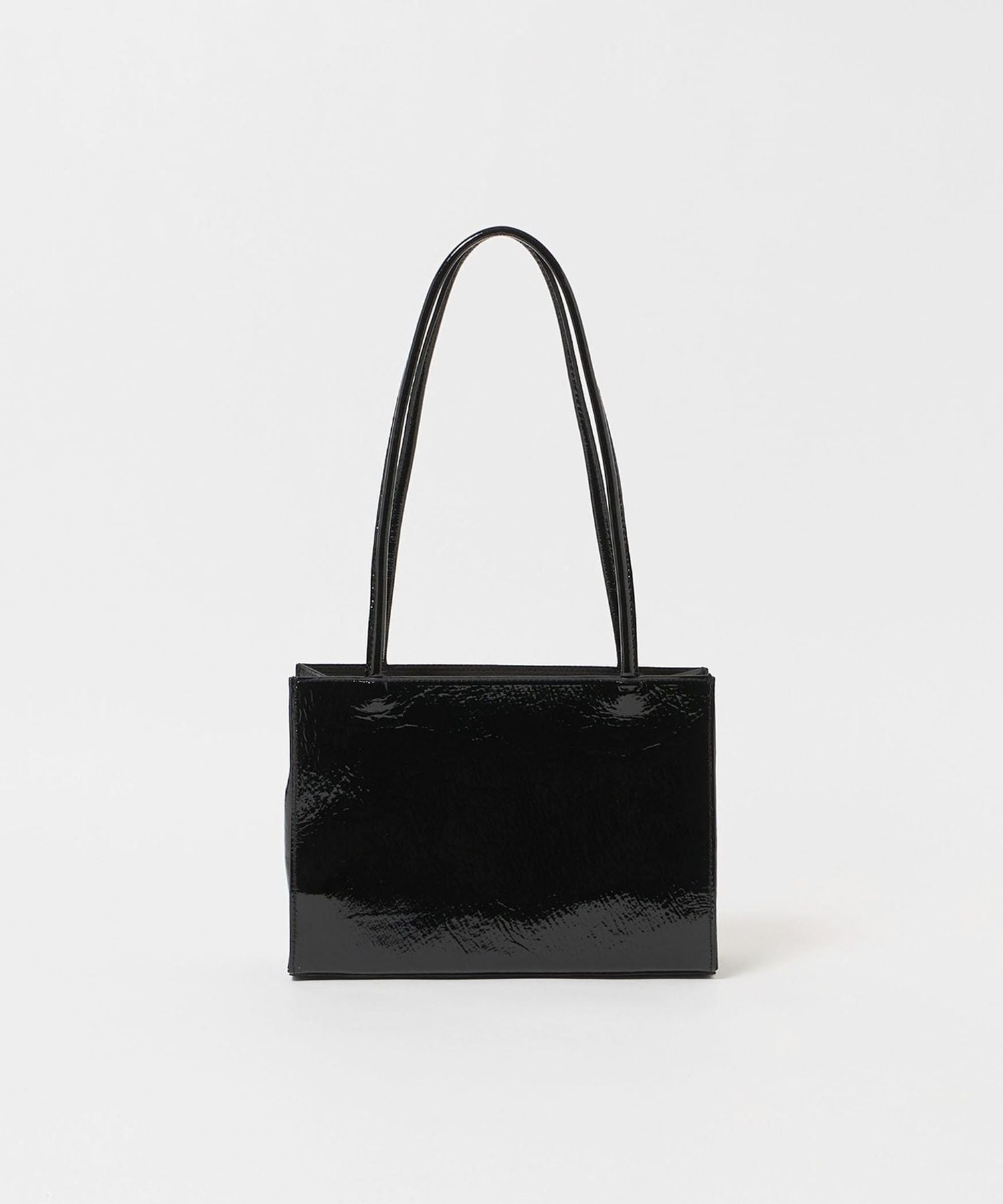 Steven Alan＞エナメル ボックス ショルダー バッグ