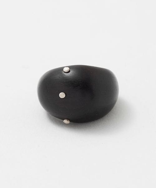 steven alan/＜qiqi＞EBONY and SILVER RING L/リング/リング