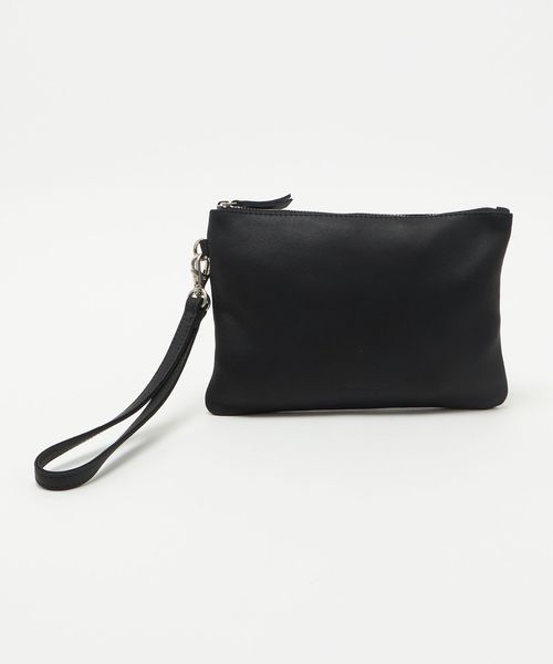 Morphee/＜Morphee＞STRAP LEATHER POUCH/ポーチ/ポーチ