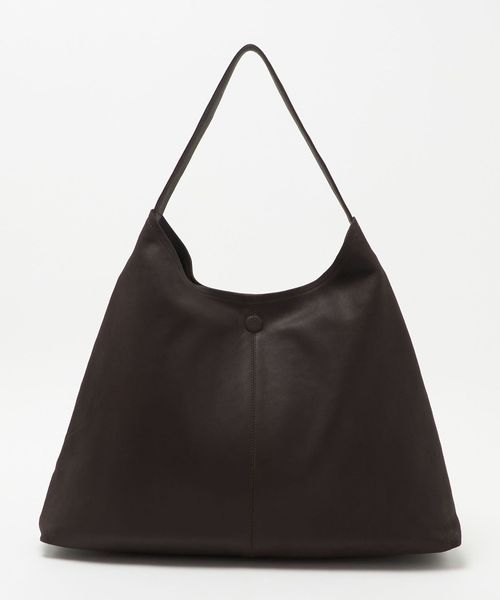 Morphee/＜Morphee＞TRIANGLE SHOULDER L DARK CHOCO/バッグ/ショルダーバッグ
