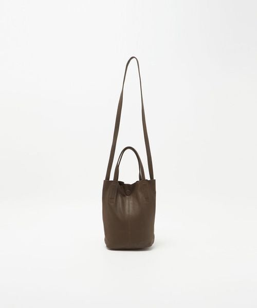 Morphee/＜Morphee＞2WAY SMALL TOTE SHORT TAUPE/ショルダーバッグ/ショルダーバッグ