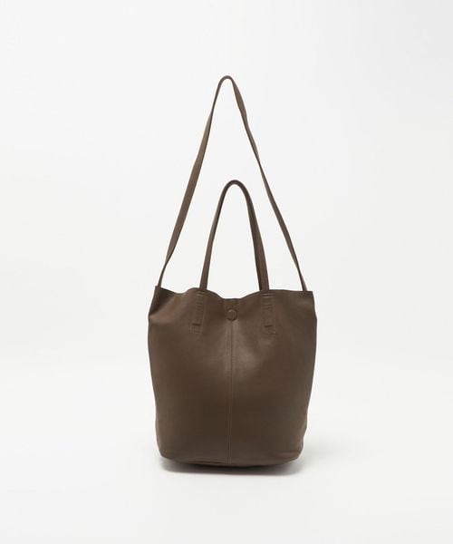 Morphee/＜Morphee＞3WAY MEDIUM TOTE SHORT TAUPE/ショルダーバッグ/ショルダーバッグ