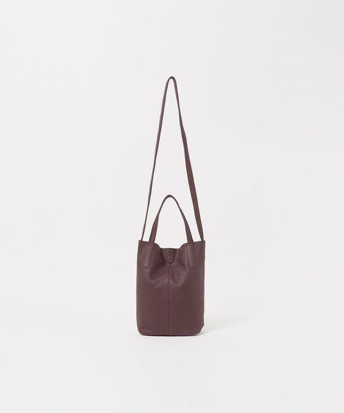 Morphee/＜Morphee＞2WAY SMALL TOTE SHORT BURGUNDY/ショルダーバッグ/ショルダーバッグ