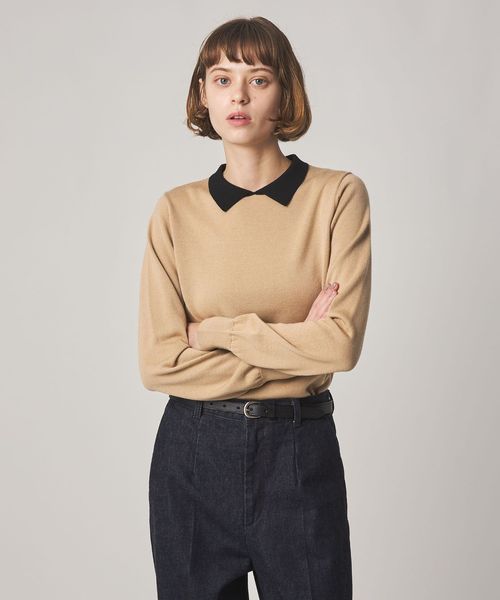 steven alan/＜Steven Alan＞ウール ミックス ポロカラー ニット/ニット / セーター
