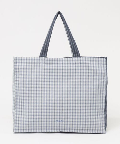 steven alan/＜Steven Alan＞ビック チェック トートバッグ/トートバッグ