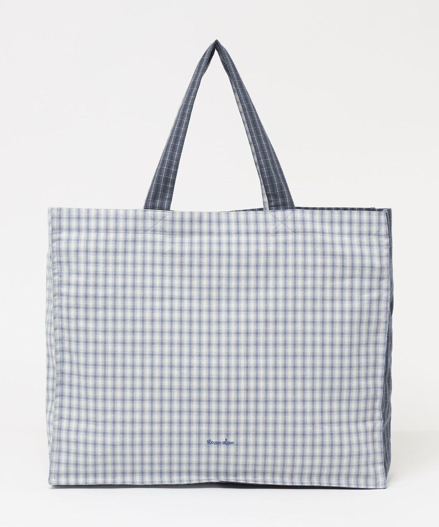 Steven Alan＞ビック チェック トートバッグ