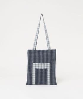 steven alan/＜Steven Alan＞チェック ポケット トートバッグ/トートバッグ