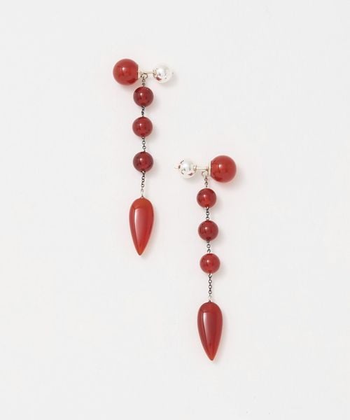 SOPHIE BUHAI/ ＜SOPHIE BUHAI＞SMALL PHOENICIAN EARRINGS IN CARNELIAN/ピアス/ピアス（両耳用）