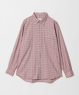 INDIVIDUALIZED SHIRTS/＜INDIVIDUALIZED SHIRTS × Steven Alan＞FLANNEL BD SHIRT RED/シャツ/シャツ / ブラウス