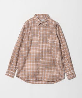 INDIVIDUALIZED SHIRTS/＜INDIVIDUALIZED SHIRTS × Steven Alan＞FLANNEL BD SHIRT ORANGE/シャツ/シャツ / ブラウス