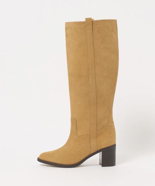 steven alan/＜Steven Alan＞スエード ロング ヒール ブーツ/ロングブーツ