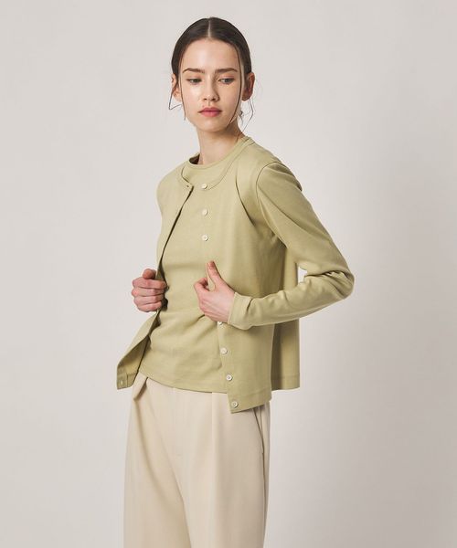 steven alan/＜Steven Alan＞コットン フライス カーディガン/カーディガン / ボレロ