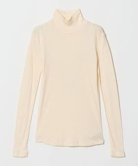 steven alan/＜Steven Alan＞コットン シルク リブ タートルネック プルオーバー/Tシャツ / カットソー