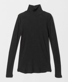 steven alan/＜Steven Alan＞コットン シルク リブ タートルネック プルオーバー/Tシャツ / カットソー